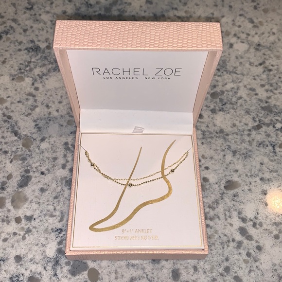 Rachel Zoe Jewelry - 🆕 RACHEL ZOE STERLING SILVER ANKLET